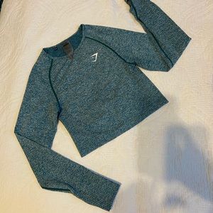 Gym Shark Vital Seamless Long Sleeve Crop Top
